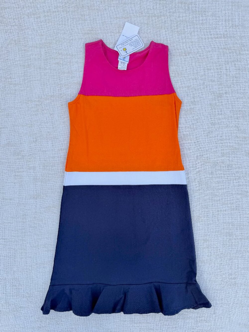 *NWT* FLORENCE EISEMAN Girl's Knit Halter Dress Size 10